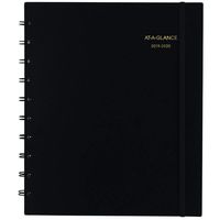 AT-A-GLANCE 2019-2020 Academic Year Weekly & Monthly Planner/Appointment Book, Large, 9" x 11", Black (70957E05)