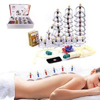32 Piece Vacuum Cupping Therapy Set,Stronger Suction- Best for Reducing Muscle & Joint Pain, Shoulder & Back Pain, Knee Pain, and for Injury Recovery Slimming Cup Set