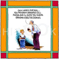 Hi-Look Microfiber Cleaning Cloth - Program Granpa's Cell Phone