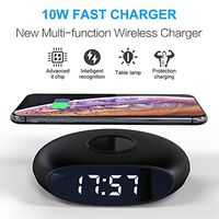 NMSLQ Wireless Charger Clock Fast Charge for Smart Phone 5w/7.5w/10w