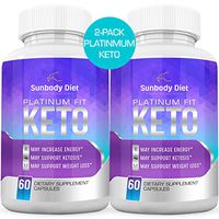 (2-Pack) Keto Platinum Fit Keto Pills Boost Pure BHB Ketogenic Supplement 800mg Exogenous Ketones Ketosis for Men Women 2 Bottles