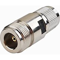 RF Adapter N Jack Female Socket to TNC Plug Male Pin Straight (Pack of 2) High Quality Ships From USA