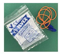 Elvex Quattro Ep-415 Corded Reusable Ear Plug - 25 Nrr, 1 Pair, No Case