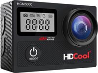 HDCool Action Camera 170° Wide-Angle Lens 4K 20MP Waterproof Sports Camera, 2.0 Inch LCD Display with 0.96 Inch Front Screen,Included 2 Rechargeable 1050 Mah Batteries