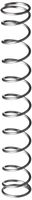 Compression Spring, 302 Stainless Steel, Inch, 0.088" OD, 0.008" Wire Size, 0.187" Compressed Length, 0.44" Free Length, 0.32 lbs Load Capacity, 1.25 lbs/in Spring Rate (Pack of 10)