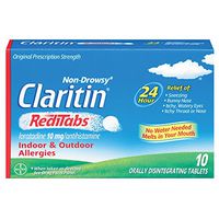 Claritin 24 Hour Non-Drowsy Allergy  RediTabs, 10 mg, 10 Count