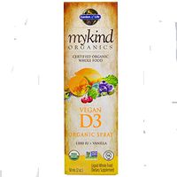 Garden of Life, MyKind Organics, Vegan D3, Vanilla Spray, 1,000 IU, 2 oz (58 ml)