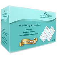 5 Pack Easy@Home 10 Panel Instant Drug Test Kits - Testing Marijuana (THC), BUP,COC, OPI 2000, BAR,BZO, MET/mAMP, MTD, OXY, TCA - Urine Dip Drug Testing - #EDOAP-7104