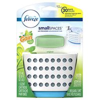 Febreze Air Freshener,  Small Spaces Air Freshener,  with Gain Original Starter Kit Air Freshener 5.5 mL(Pack of 8)