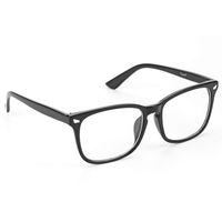 Cyxus Blue Light Filter Computer Glasses for Blocking Headache [Anti Eye Eyestrain] Transparent Lens Gaming Glasses, Unisex (Men/Women)