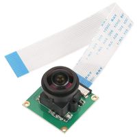 5MP OV5647 High Definition Camera Module Board Wide Angle 175° for Raspberry Pi B 3/2 (3.23.22.5cm)
