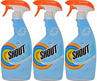 Shout Laundry Stain Remover Dye & Fragrance Free 22 oz (3 Pack)