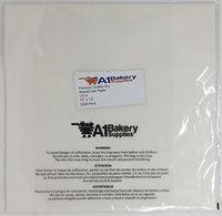 Dry Waxed Deli Paper Sheets - Paper Liners for Plasic Food Basket 12" x 12" (1000, White)