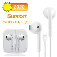 Suearpost Earbuds, Microphone Earphones Stereo Headphones Noise Isolating Headset Compatible with iPhone 7/7 Plus/8/8 Plus/XS/X/XS Max/XR/11/11 Pro Max Earphones