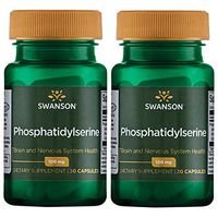 Swanson Phosphatidylserine 100 mg 30 Caps 2 Pack