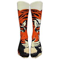 The Tiger Men Women Long Socks Stockings Casual Tube Socks Fun Patterned Cotton Socks