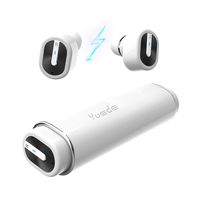 Wireless Bluetooth Earbuds Earphones, CORNMI Sports Earphones Bluetooth 5.0, Sweatproof Wireless Headphones with 440mAh Portable Charging Case for Gym Running Christmas Birthday Gifts-White