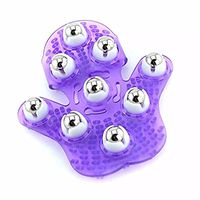 EYX Formula Nine Roller Balls Handheld Massage Brushes Gloves Massager,Back Body Massage Brushes Relaxing Health Care Tool for Men Women.