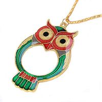 Chain Necklace Magnifier 10X with 490Mm Gold Chain Monocle Spectacle Magnifier Pendant with 30Mm Glass Lens for Reading Zooming Jewelry Inspecting Gift