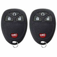 KeylessOption Keyless Entry Remote Control Car Key Fob Replacement For 15913421 (Pack of 2)