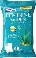 Coralite Feminine Wipes with Vitamin E and Aloe (Always) Case Pack 24