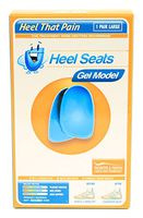 Heel That Pain Plantar Fasciitis Insoles | Heel Seats Foot Orthotic Inserts, Heel Cups for Heel Pain and Heel Spurs | Patented, Clinically Proven, 100% Guaranteed | Blue, Small (Women's 5-6), 2 Pack