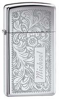 Personalized Etched Zippo Lighter with Free Engraving