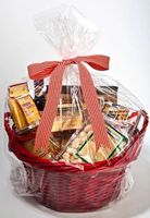 A1BS Clear Cello Cellophane Bags Gift Basket Package Flat Gift Bag (20 in X 30 in)