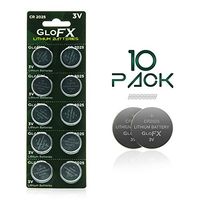 CR2025 Battery– Lithium Button Coin Cell Batteries - 3V 3 Volt - Remote Watch Jewelry led Key fob Replacement 2025 CR Pack Set Bulk (10 Pack)