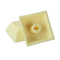 4PCS a DSA Profile PBT Blank Keycap Key Caps for Mechanical Keyboard - Keyboards & Mouse Keycaps & Switches - (Yellow) - 4 DSA Profile Keycap