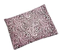 Microwavable Corn Filled Heating Pad and Cold Pack/Washable 100% Cotton Cover (7.5"Wx11"L, Bandana - Pink)
