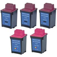 Amsahr 12A1970 Remanufactured Replacement Lexmark Ink Cartridges for Select Printers/Faxes