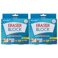 Pure-Aid Eraser Block - 2ct (2 Pack)