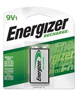 Energizer Rechargeable 9V Batteries, NiMH, 175 mAh, Pre-Charged, 1 Count (Recharge Universal)