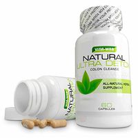 Colon Cleanse and Detox All Natural Way to Lose Weight, Flush Toxins, and Promote Digestive Health Organically 60 capsules