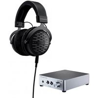 BeyerDynamic DT 1990 PRO 250 Ohm Open Studio Headphones (710490) with BeyerDynamic A20 Headphone Amplifier