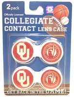 California Accessories Oklahoma Sooners Contact Lens Case 2 Pack