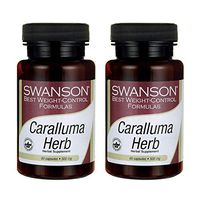 Swanson Caralluma Herb 500 Milligrams 60 Capsules (2 Pack)