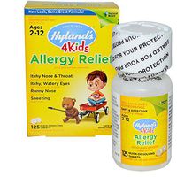 Hyland's, 4 Kids, Allergy Relief, 125 Quick-Dissolving Tablets - 2pc