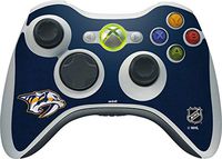 Skinit Decal Gaming Skin for Xbox 360 Wireless Controller - Officially Licensed NHL Nashville Predators Distressed Design