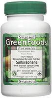 Swanson Sulforaphane from Broccoli 400 mcg 60 Veg Capsules