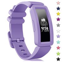 findway Compatible with Fitbit Ace 2 Bands for Kids 6+, Soft Silicone Bracelet Accessories Sport Strap Boys Girls Wristbands Compatible for Fitbit Inspire HR & Ace 2