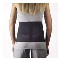 Corflex E/N Lumbar Back Support Brace - Belt for Back Pain-Black-XS - Black
