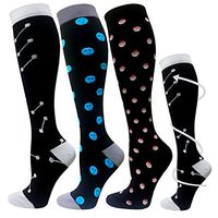 Compression Socks for Women & Men 15-25 mmHg is Best Graduated Athletic,Running,Flight,Travel,Nurses