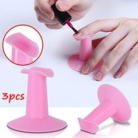 Elevin(TM)🌹🌹 3pcs Professional Nail Art Painting Tools Finger Stand Support Manicure Tools