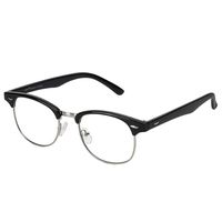 Cyxus Blue Light UV Blocking Computer Glasses Women Men, Anti Eye Strain Eyewear (L, 8156T01,Black)