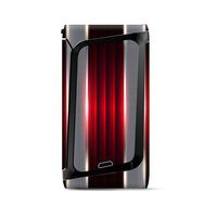 Skin Decal Vinyl Wrap for Smok Morph 219 Kit | Vape Stickers Skins Cover| Red Metal Pattern Screen