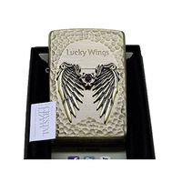 Zippo Lucky Wings BR Lighter/Genuine Authentic/Original Packing (6 Flints Set Free Gift)