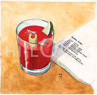 Hi-Look Microfiber Cleaning Cloth - Bloody Mary