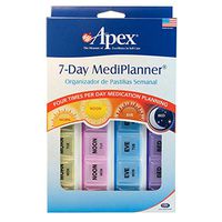 Apex 7-Day Medi Planner 1 Each (Pack of 2)